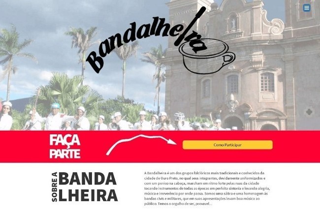 Imagem do site da Bandalheira